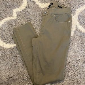 Jones New York olive skinny jeans
